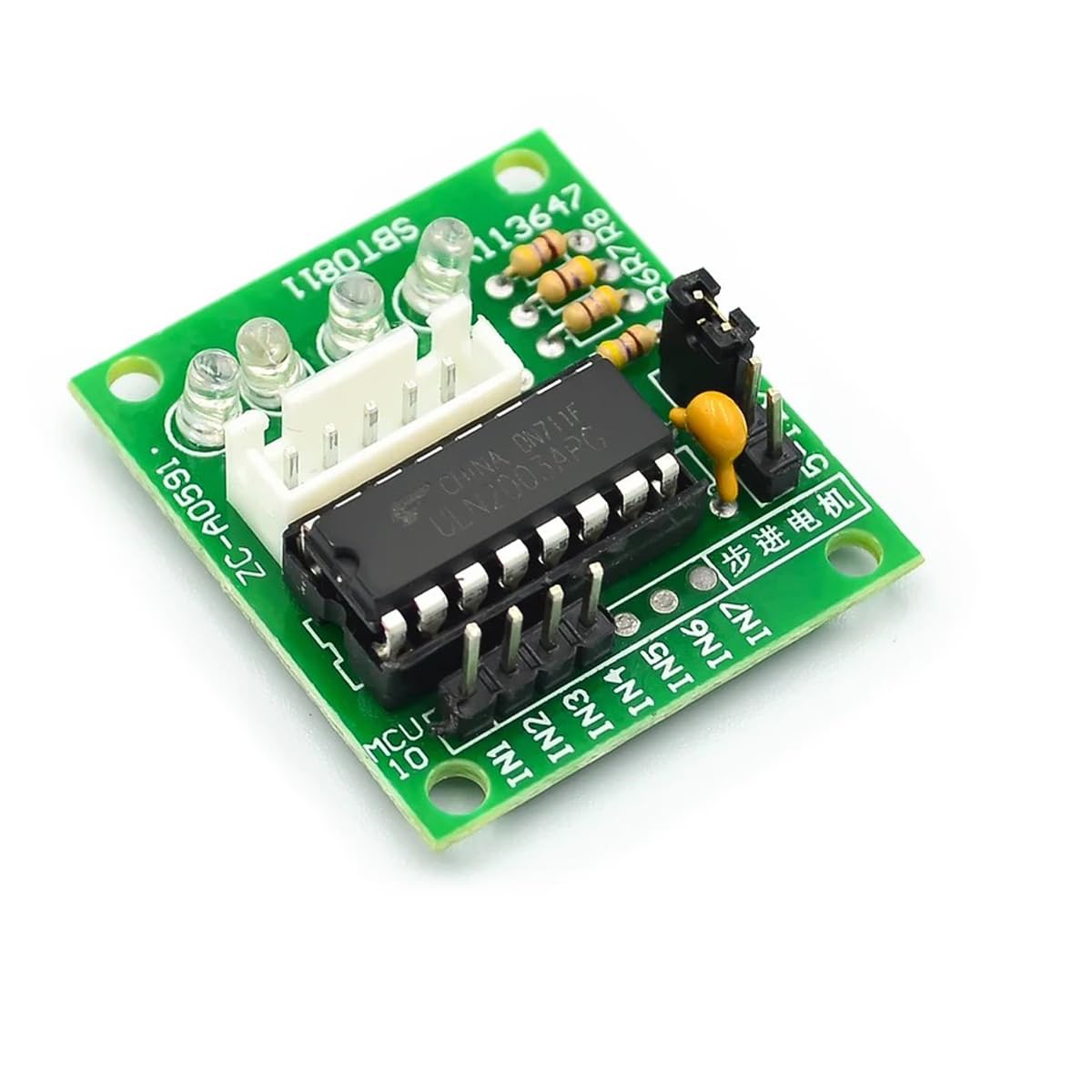 DUTTY 28BYJ-48 4-Phasen-Schrittmotor mit 5 V Antriebsplatine für Arduino PI PIC Raspberry Pi (3 Stück)