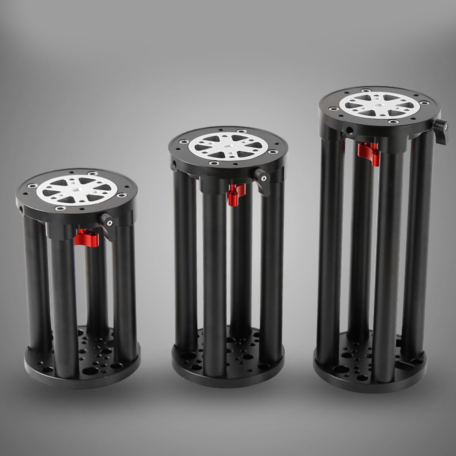 Liberación rápida de columnas de extensión, elevaciones de altura, adaptador de elevación para montaje ecuatorial armonioso, tubo de extensión fácil de instalar para montaje ecuatorial