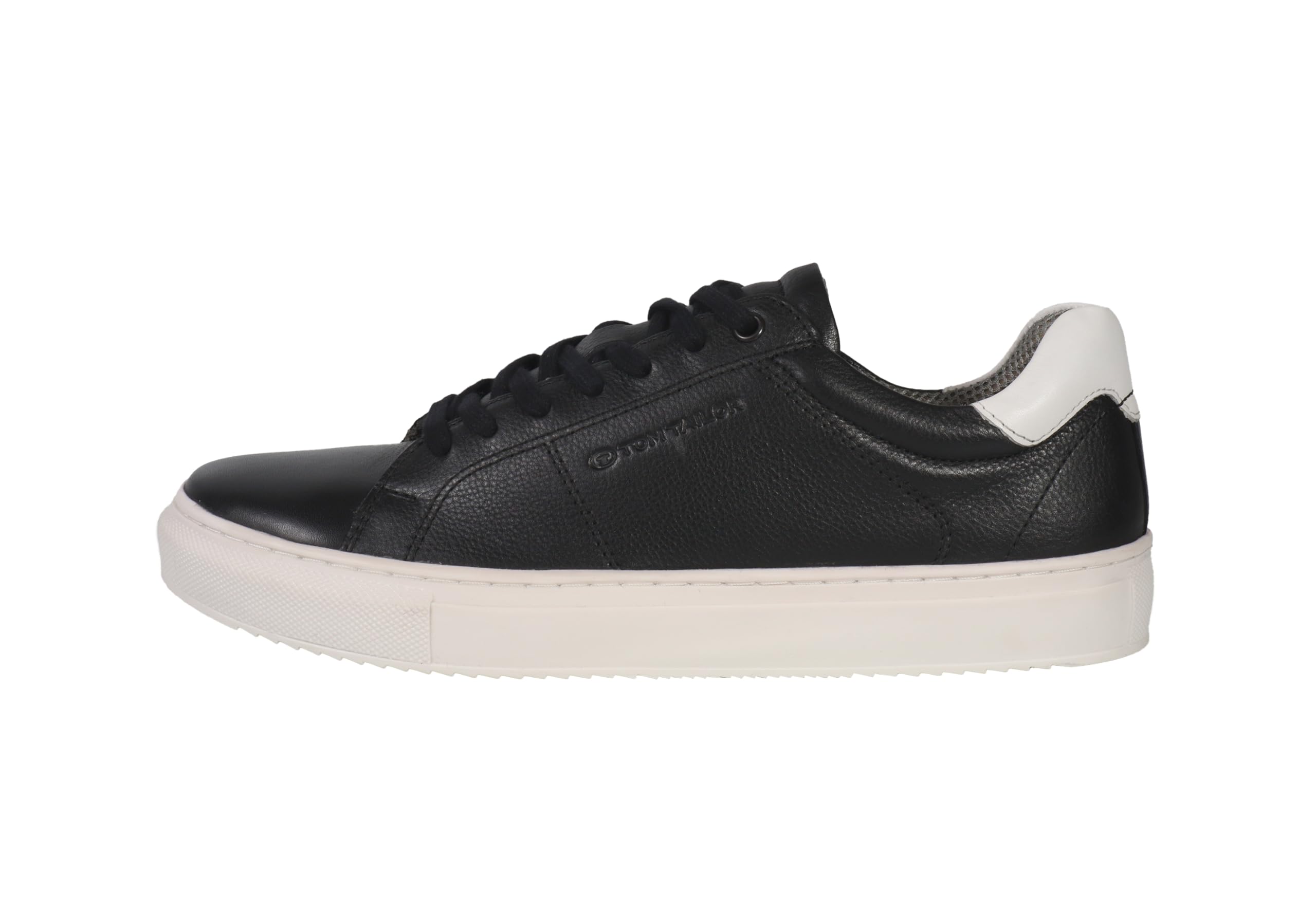 TOM TAILOR Men's 7458000002 Sneaker, Black, 7.5 UK