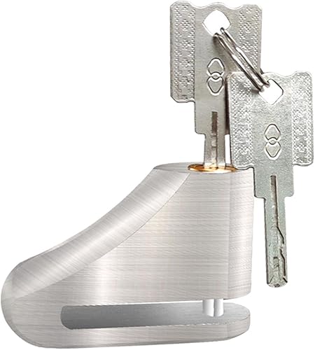 Bloqueo de freno de motocicleta Bloqueo de disco de rueda universal impermeable antirrobos Candado de motocicleta para bicicletas motocicletas