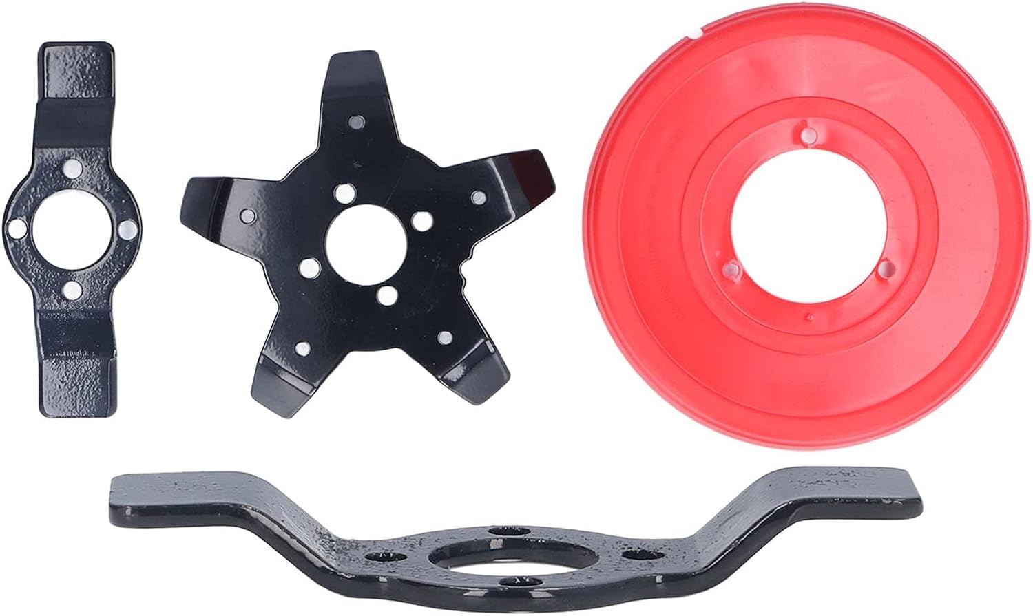 Disco Decespugliatore Doppio Uso - Lama 5 Artigli Per Risaie E 2 Artigli Per Terraferma, Acciaio Manganese - Foto 2