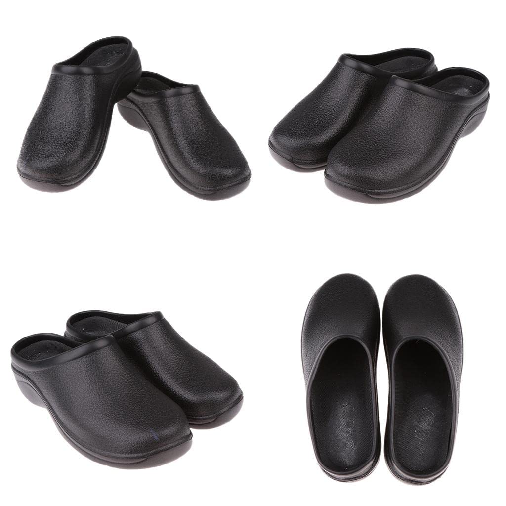 club bollywood CLUB BOLLYWOOD® Pair of Men Women Slip Resistant Orthopedic Clogs Nurse Chef Strapless Shoes Black 37|Clothing Shoes & Accessories | Womens Shoes | Occupational|Pair of Shoes-picture-18