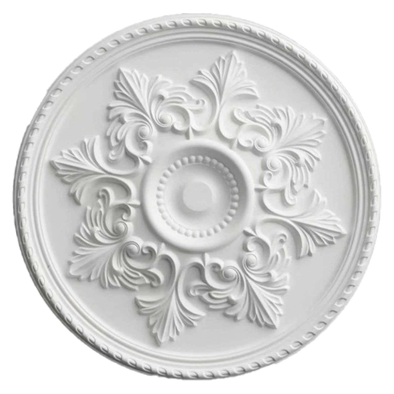 Foelanne White E Ceiling Medallion White 24.8-60Cm(,60Cm)