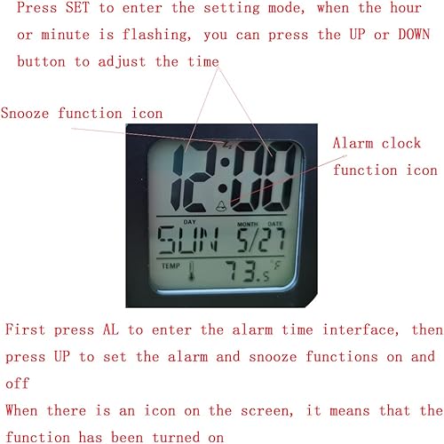 Miniatura 6 de Creative Nostalgic Super, Mario Question Mark Square Light Ma Li 3D Night Light Anime Decoración Night Light Pequeño Reloj despertador