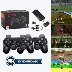 GD10 Video Game Stick embutido 30000 jogos 64G 2.4G Controlador Sem Fio HD Console de Videogame Retrô 4k HD Console de Videogame