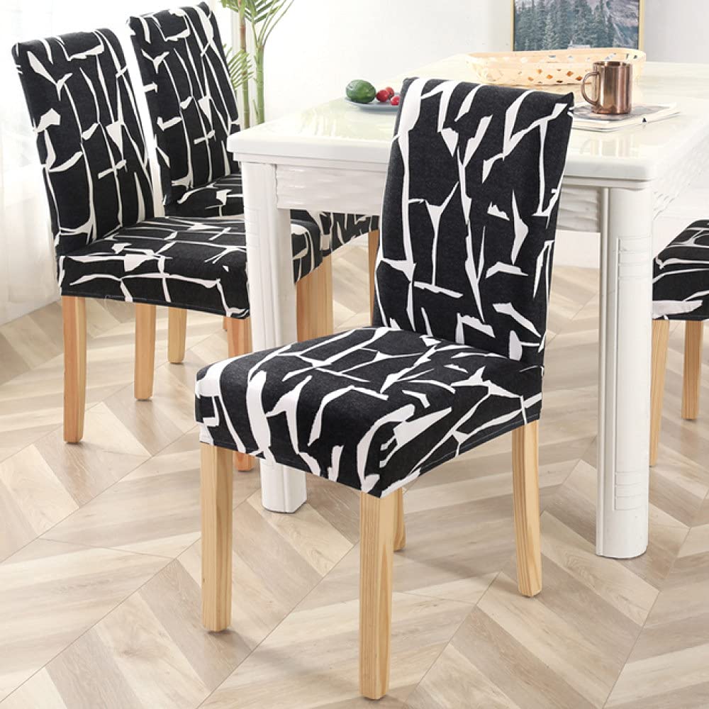 Housses Extensibles Pour Chaises Avec Accoudoirs - Protection élastique Pour Salon, Salle à Manger Ou Bureau