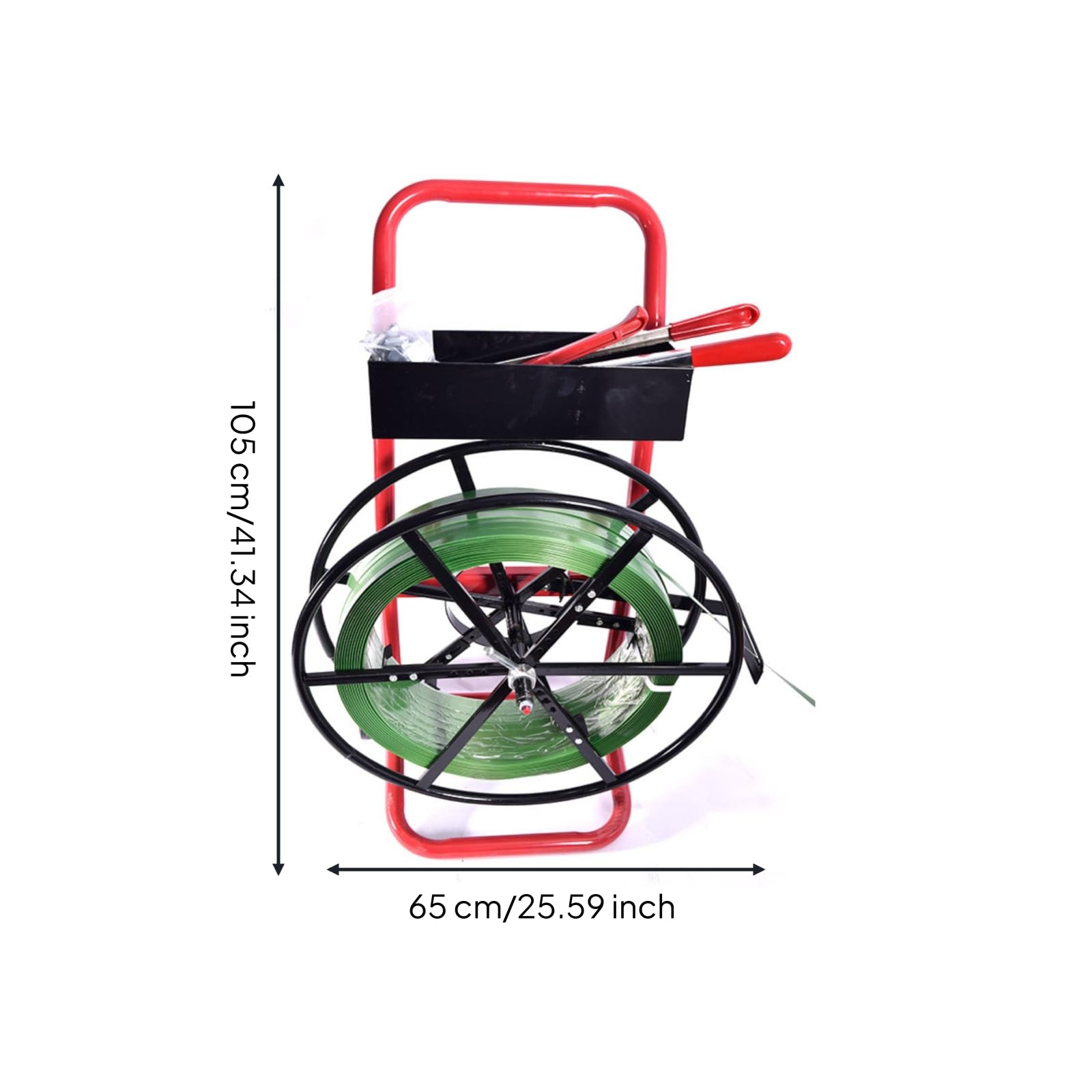Carrello Portareggette in Metallo Professionale per Magazzinieri