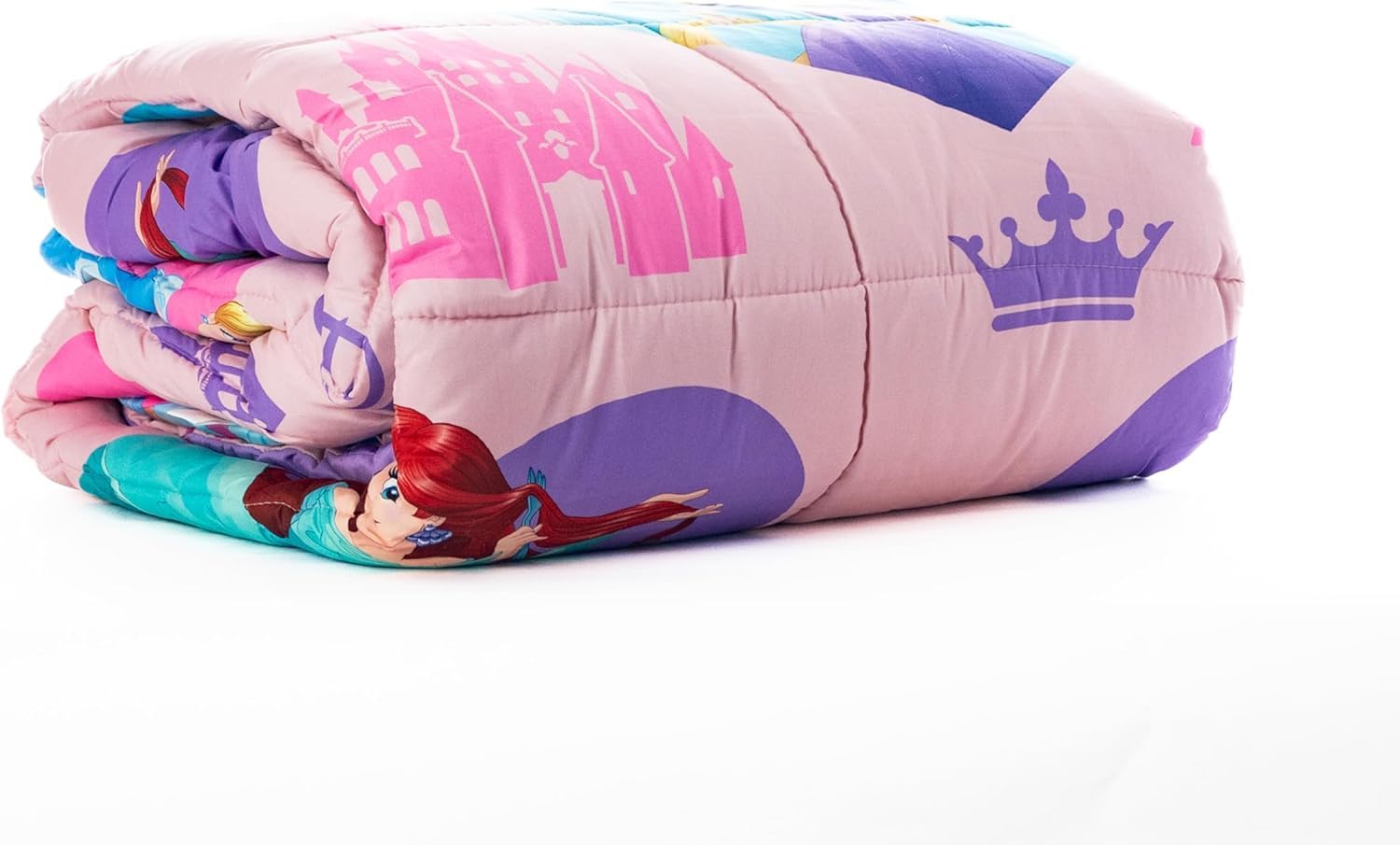 Corredocasa Trapunta Invernale con Vari Personaggi, per Letto Una Piazza 170x260 cm Made in Italy, Morbida e Confortevole per i Vostri Bambini e Le Vostre Bambine (Rosa)