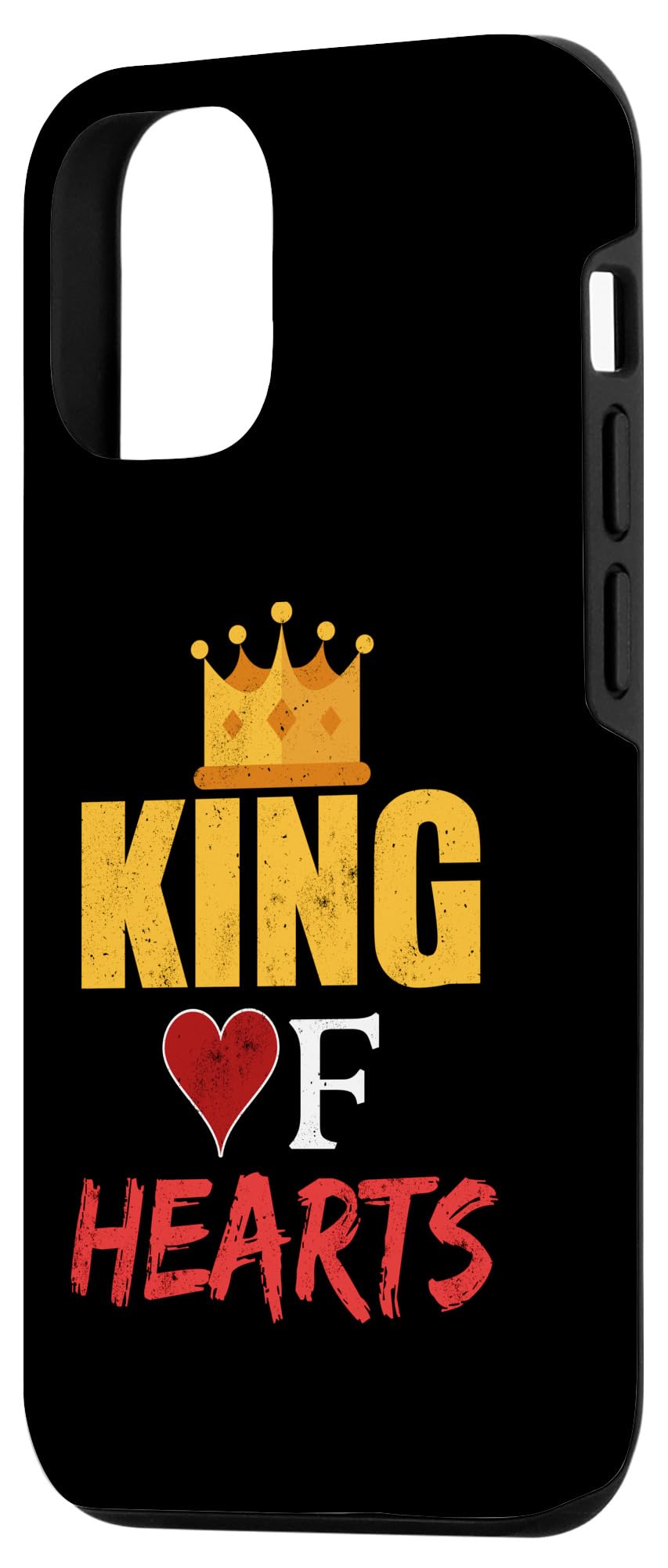 King of Hearts - Motivational messages Case for iPhone 14 Pro - Image 2