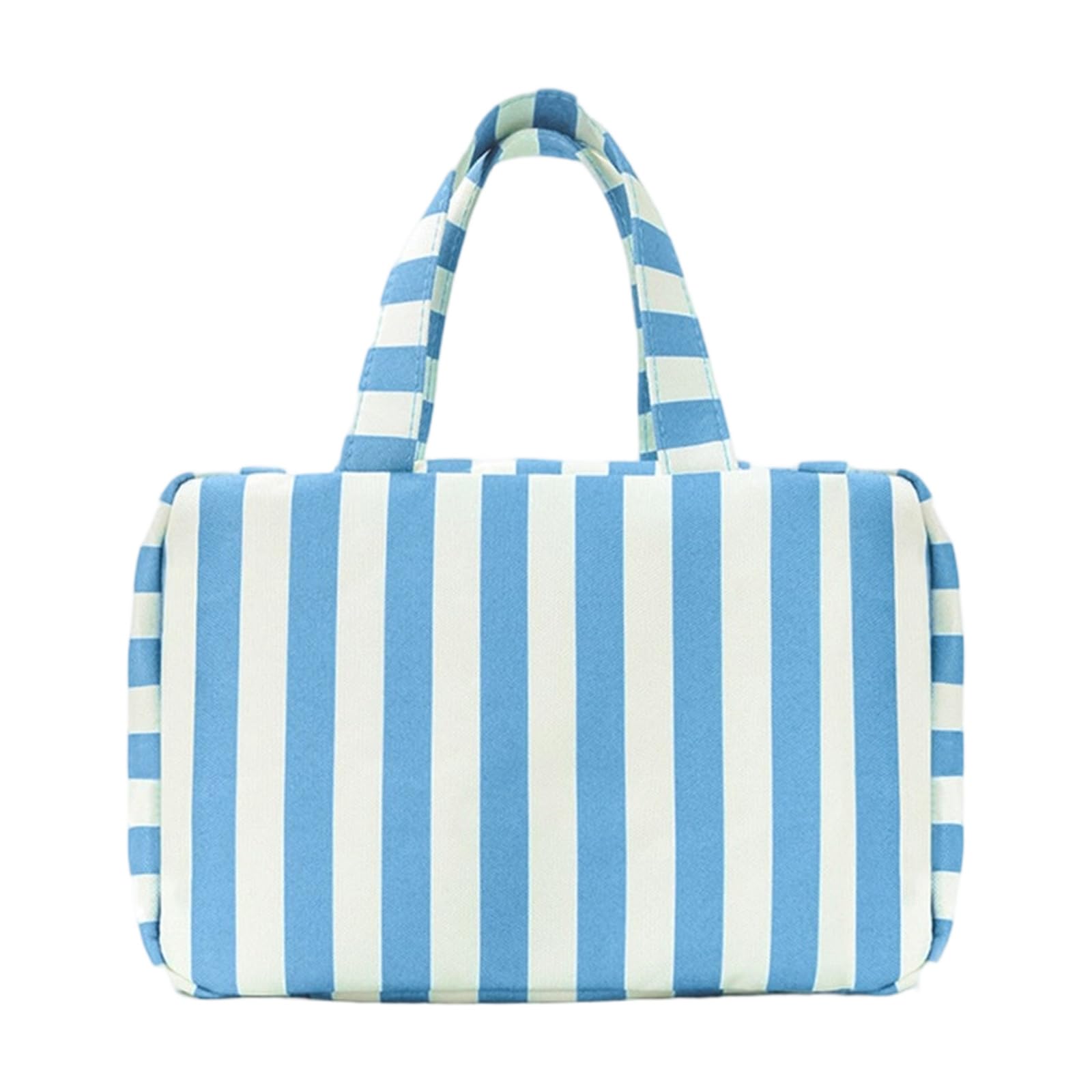 Hsyzygian Fashionable Striped Wet Dry Separated Toiletry Case Perfect for Business Trips and Vacation Packing Business Trip Planner