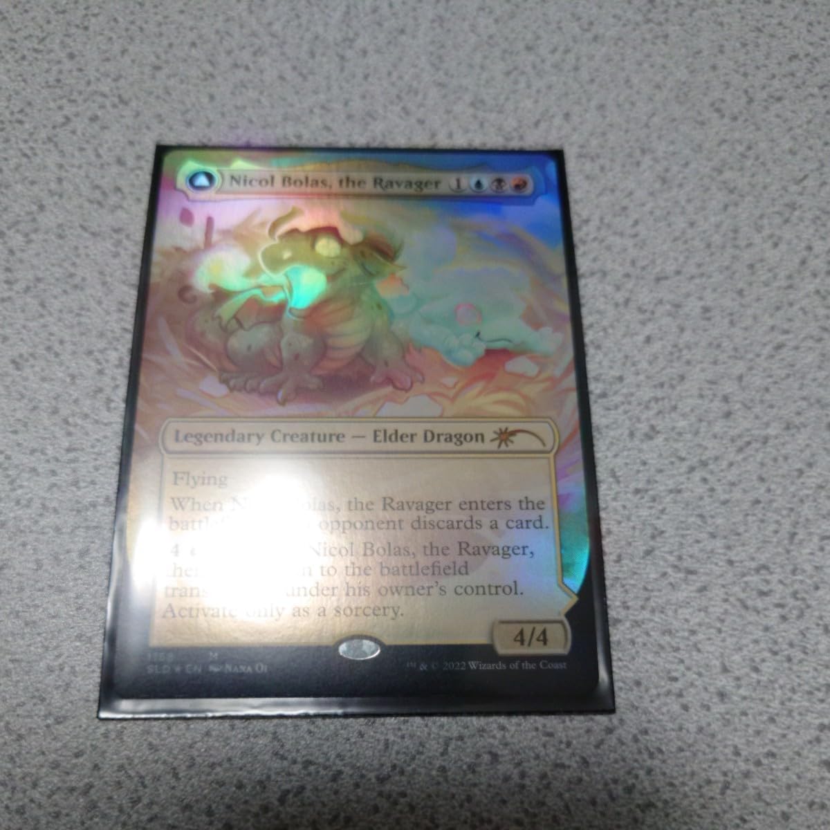 MTG 破滅の龍、ニコル・ボーラス 〈foil〉4枚セット