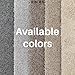 Atelier Luxury Carpet Tiles/Squares (40sf) ($3.1/SF) - Plush - DIY Installation, Seamless Appearance, High-Density Padding, Machine Washable (Light Beige, 8x8 (Sample))