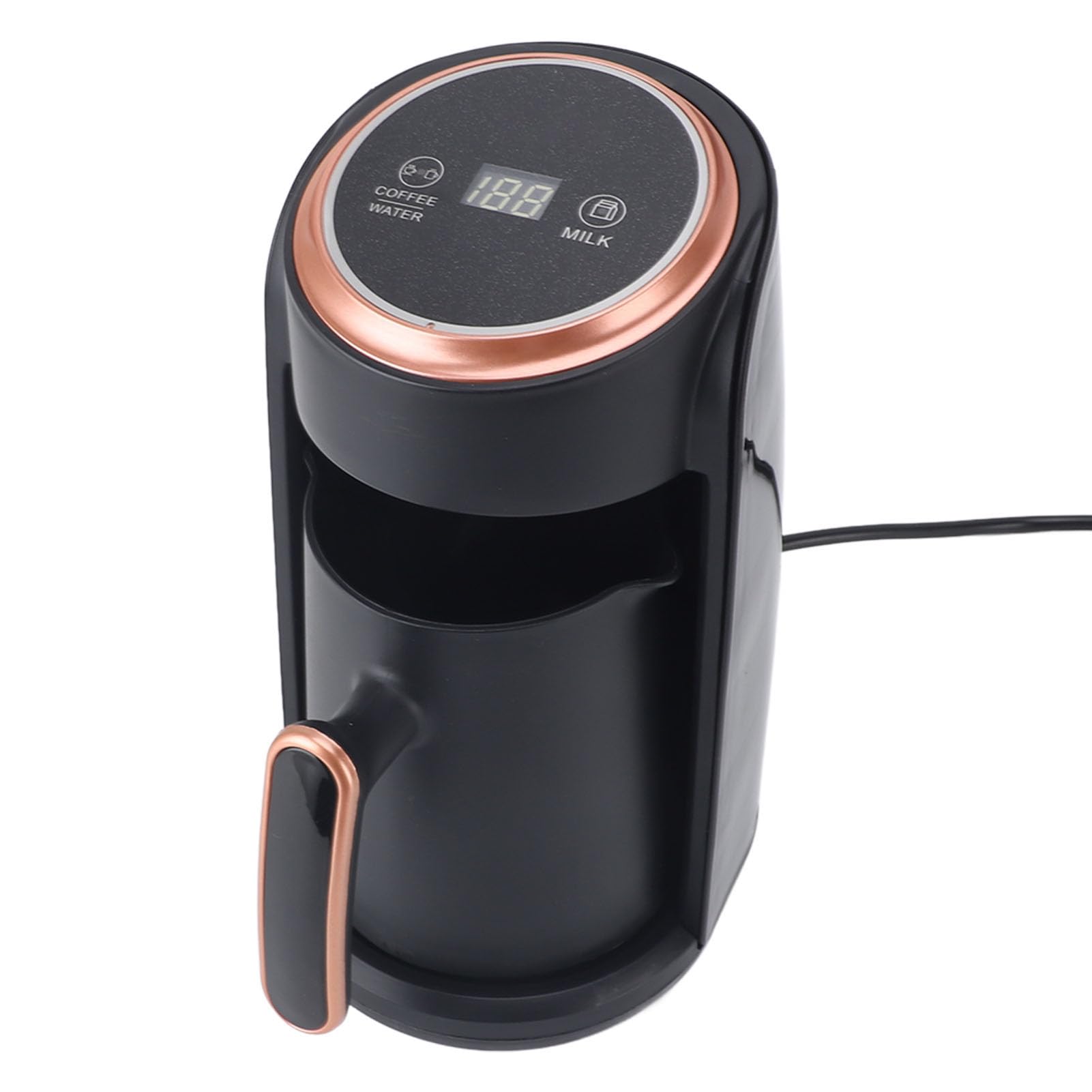 Caffettiera Turca Automatica, Caffettiera Turca Macchina per caffè Turco Automatica Professionale a Riscaldamento Rapido Efficiente per Ufficio Viaggi a Casa 300ML Spina UE 220V