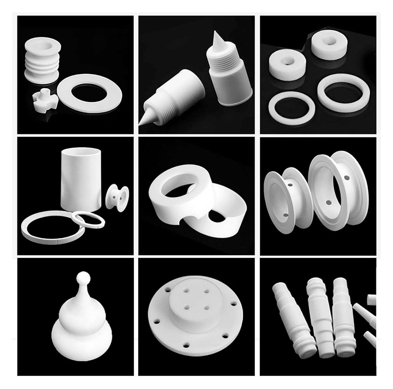 PTFE-Stab 100 cm, Teflon-Rundstab, weiß, massiver Kunststoff, bearbeitbar, chemikalienbeständig, antihaftbeschichtet, for industrielle Heimwerkerprojekte.(28mm)