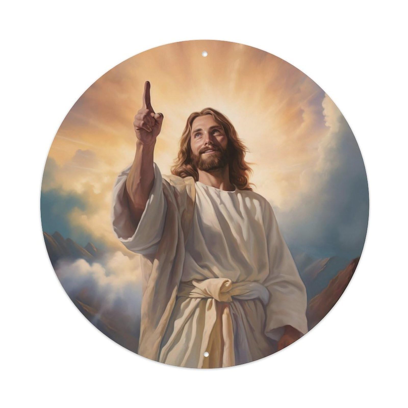 Jesus The Redeemer Christianity Metal Tin Sign