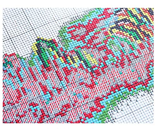 WHXHXZ cross stitch kits for adults Fox familie 40x50CM DIY 14CT Fabric Embroidery Crafts Needlepoint Kit for Home… - Image 4