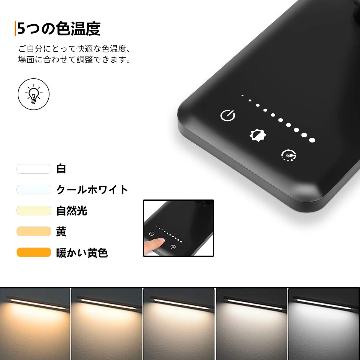 Amazon.co.jp: デスクライト LED 目に優しい 電気スタンド