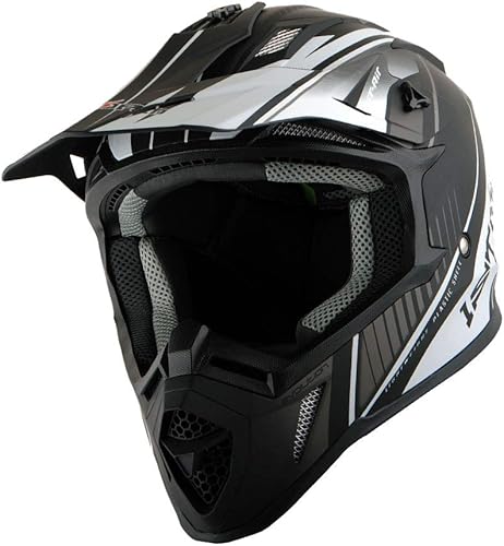Miniatura 7 de 1Storm - Casco de motocross para adulto de BMX, MX, ATV Dirt Bike H637