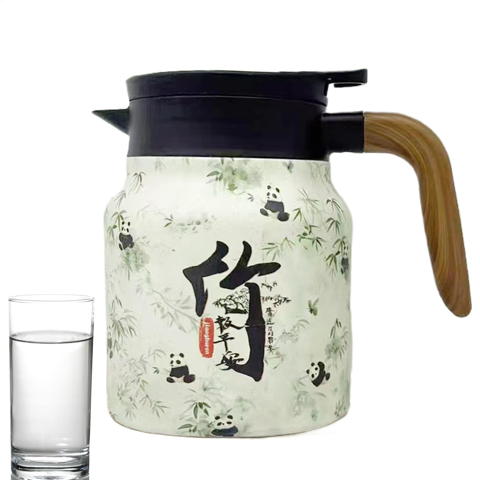 Cafetière isolée vintage pour un petit-déjeuner élégant en famille