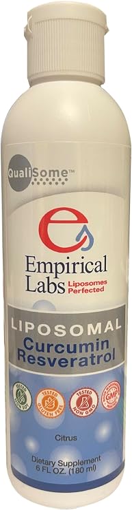 Liposomal Structured Curcumin/Resveratrol, 6 fl.oz