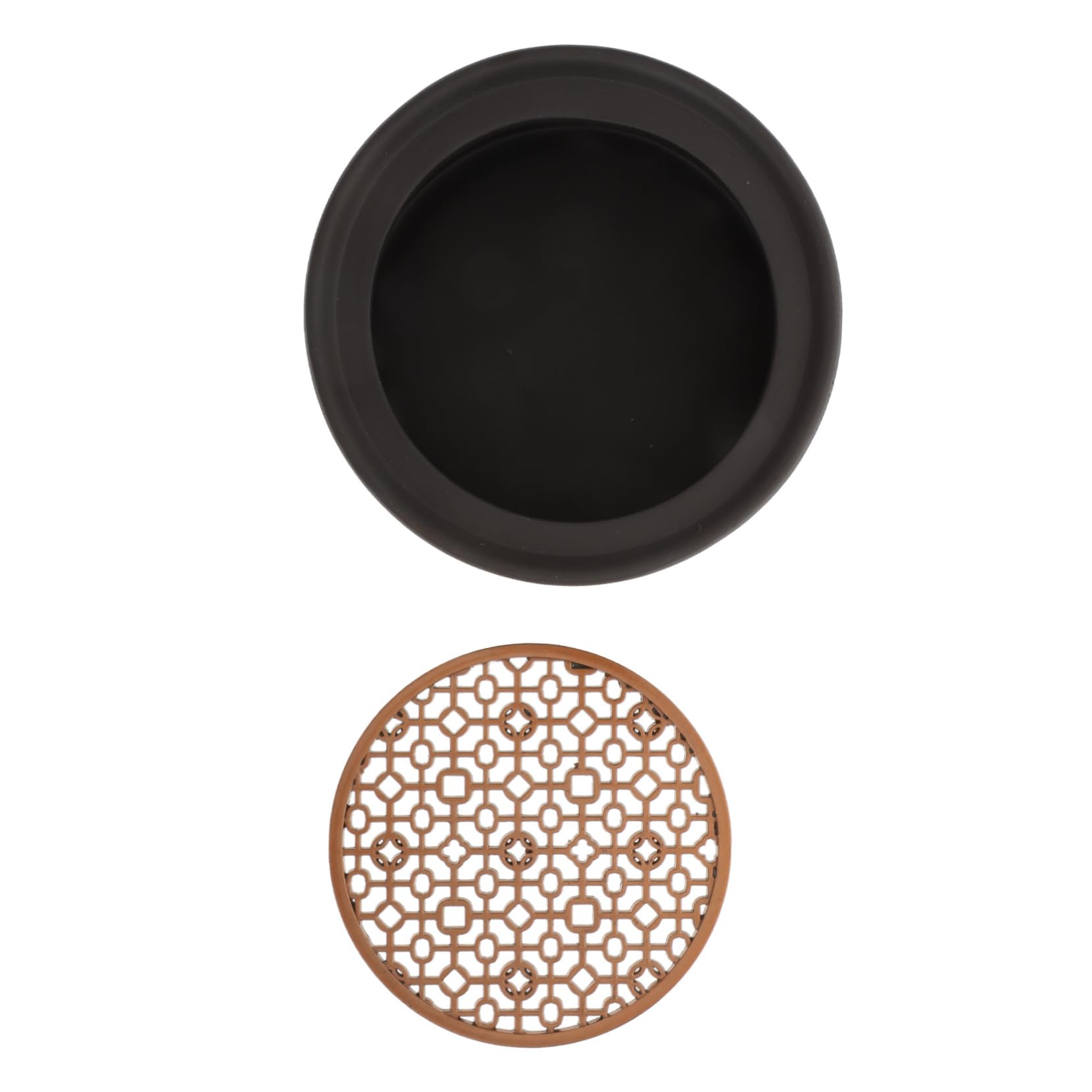 ABOOFAN Retro Style Ceramic Teapot Warmer Tea Stove Warmer for Candle Heat-Resistant Material Random Color