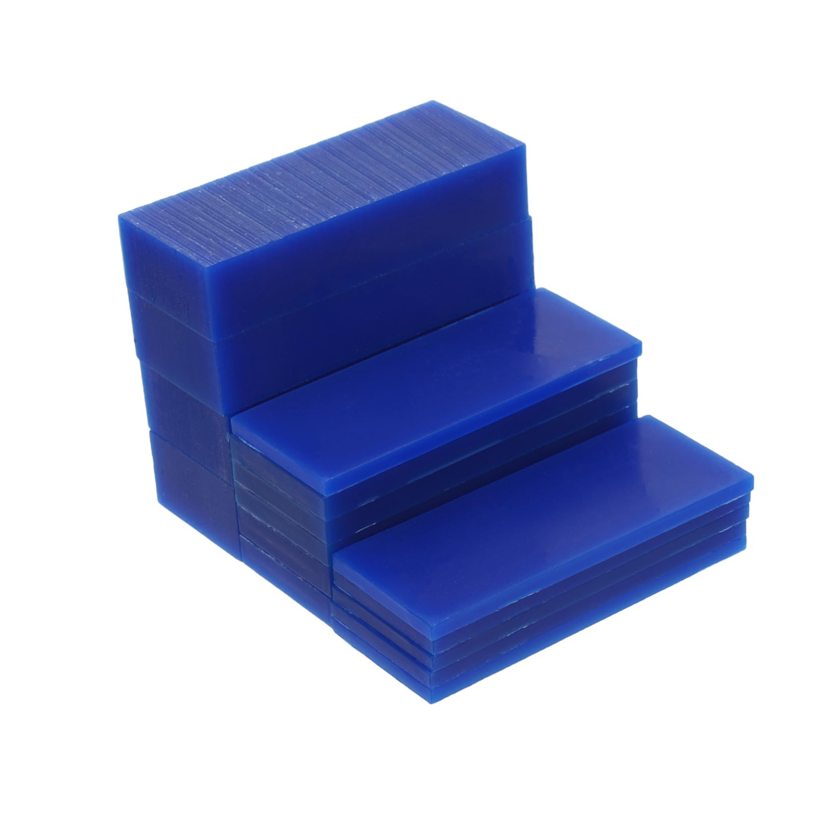 POPETPOP 15 Pezzi Fogli di Cera per Modellare Gioielli Incisione Facile, Cera Modellante Blu per Progetti Artigianali e Incisioni Precise