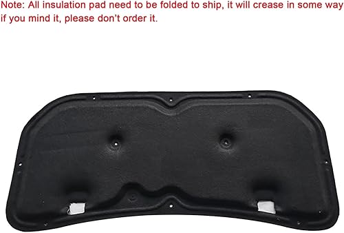 Miniatura 3 de Aislamiento acústico de algodón del capó delantero del coche almohadilla de aislamiento térmico de sonido del motor estera insonorizada para Mazda