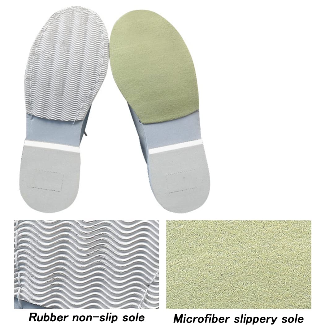 SDEQA Chaussures De Bowling Hommes Femmes Cuir Léger Bowling Chaussures De Sport Antidérapantes