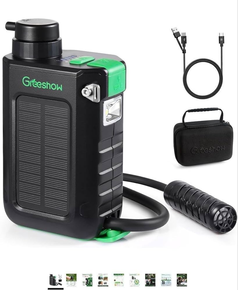 Amazon.co.jp: 【防災安全協会認証品】 Greeshow 携帯浄水器