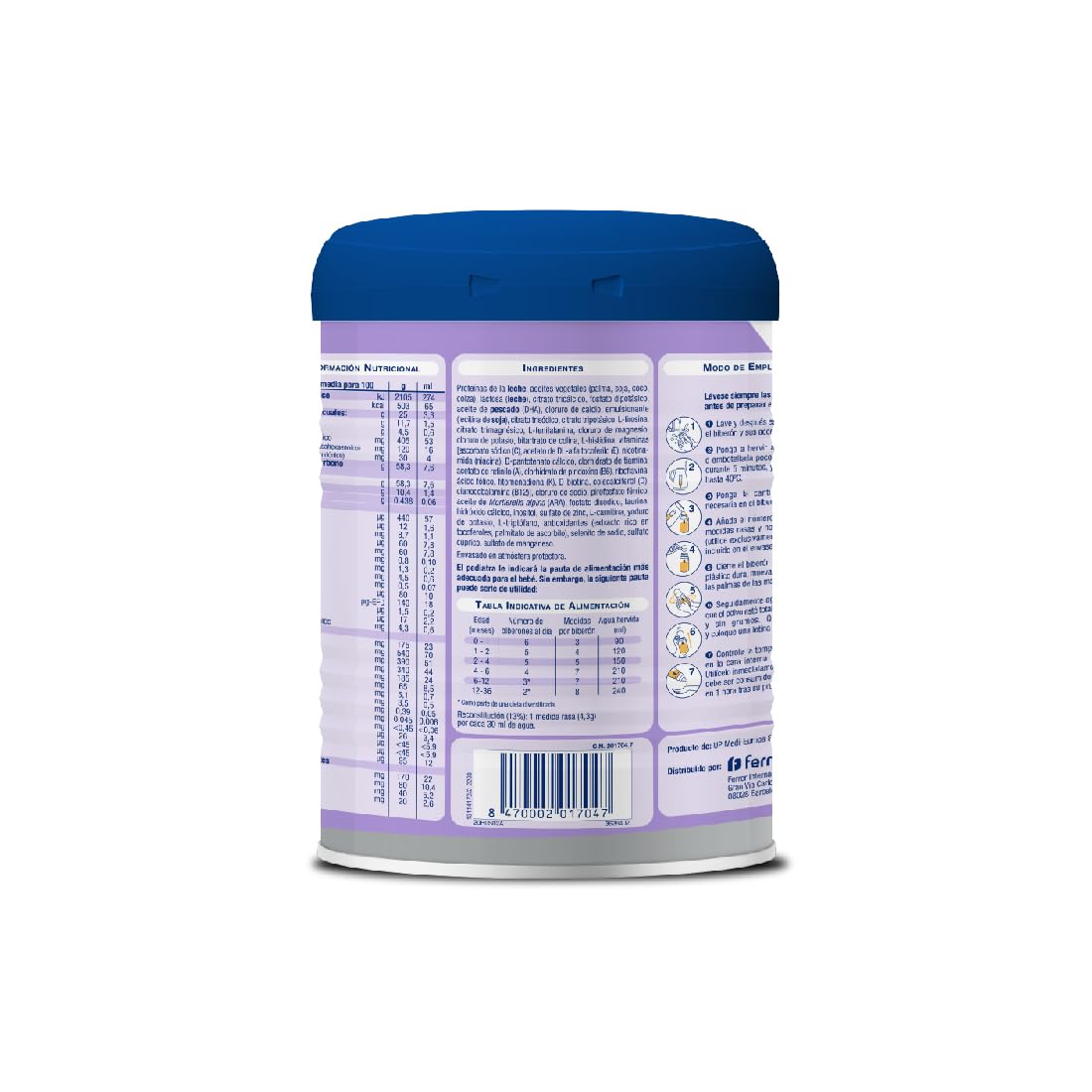 Novalac AE - Leche en Polvo Infantil, 0-36 Meses, Para el Manejo Dietético del Estreñimiento, Fórmula Especial con Minerales y Carbohidratos. Fórmula Elaborada con Pediatras - 800 g (Paquete de 2)