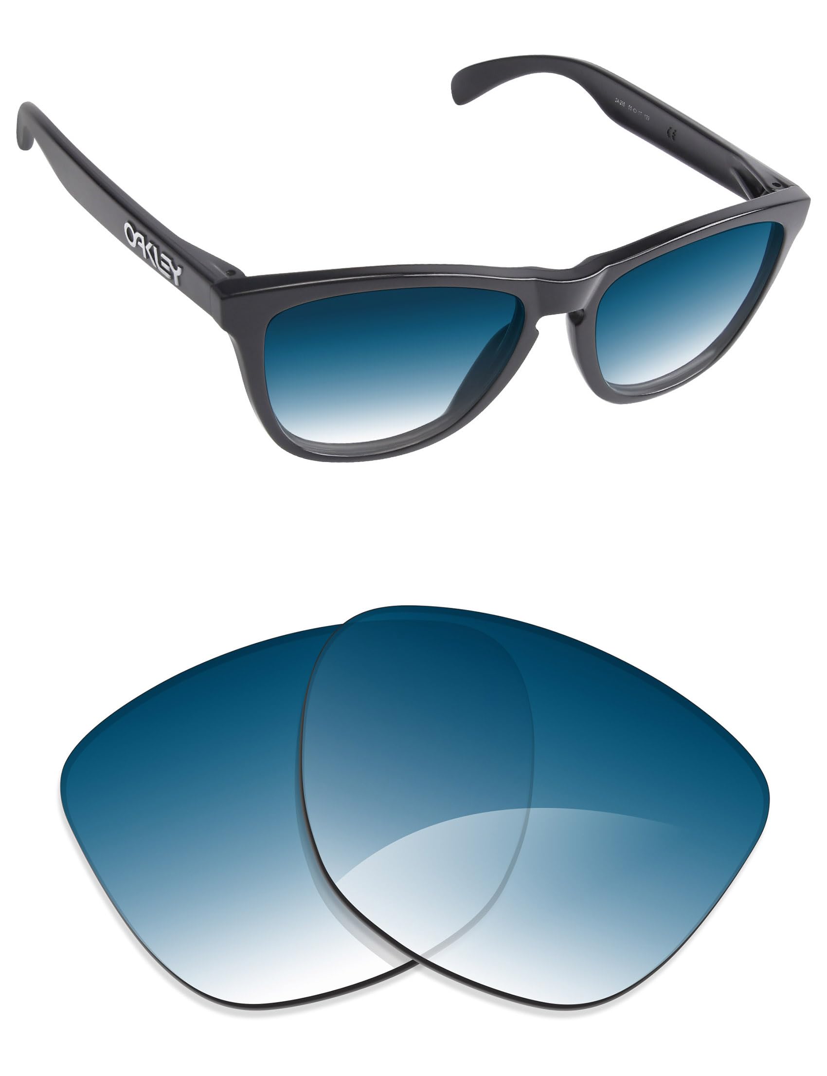 Alphax Polarized Replacement Lenses for Oakley Frogskins OO9013 Sunglasse - Options
