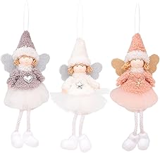 Mobestech 3 Pçs Pingente De Boneca Enfeites De Árvore De Natal Mini Boneca Enfeites De Natal Enfeites De Noel Enfeites De Natal Boneca Pendurada Bonequinhas Boneca Artesanato