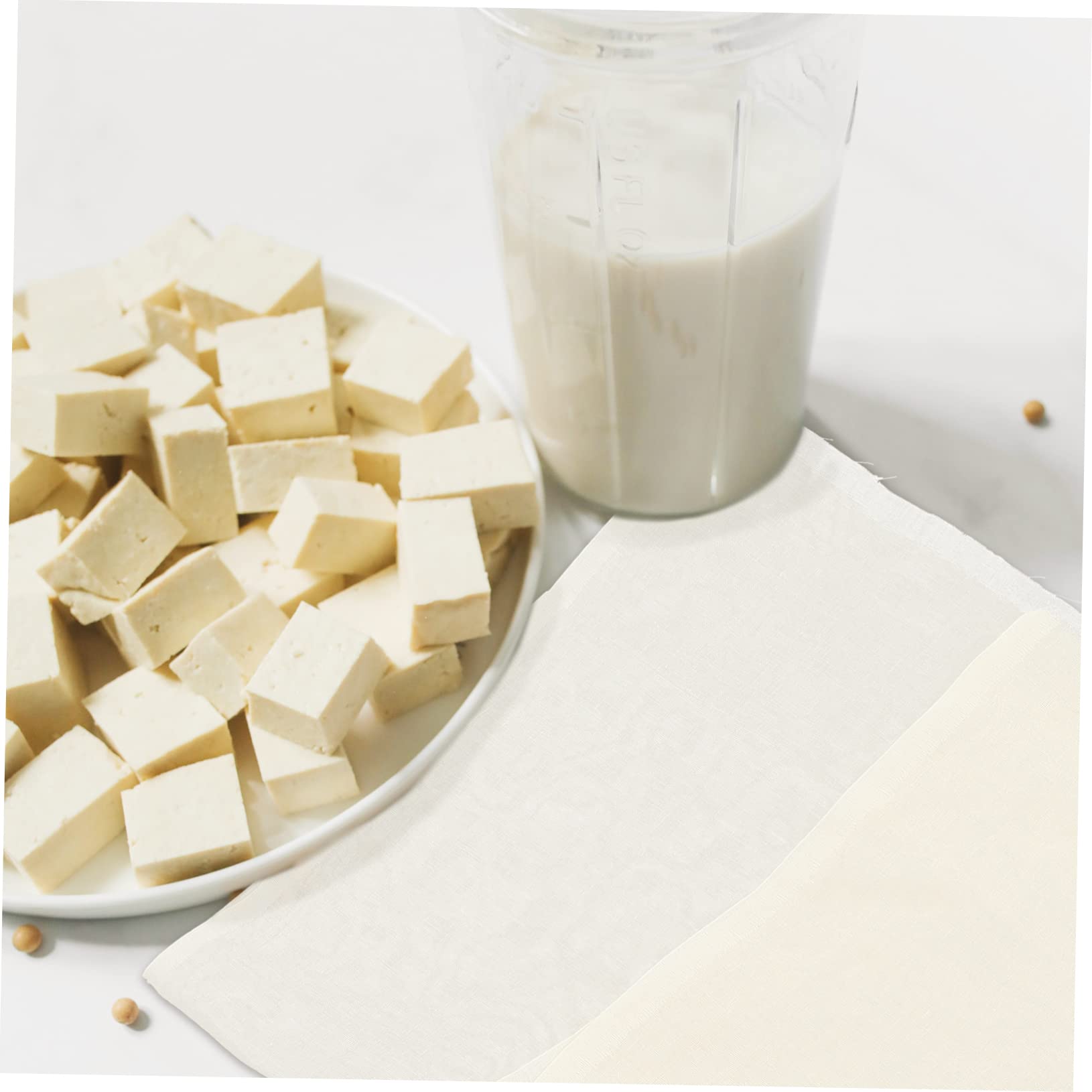 COLLBATH Cotton Yarn Kitchen Cheesecloth 2 Pieces Perfect for Straining Filtering and Sauce Making