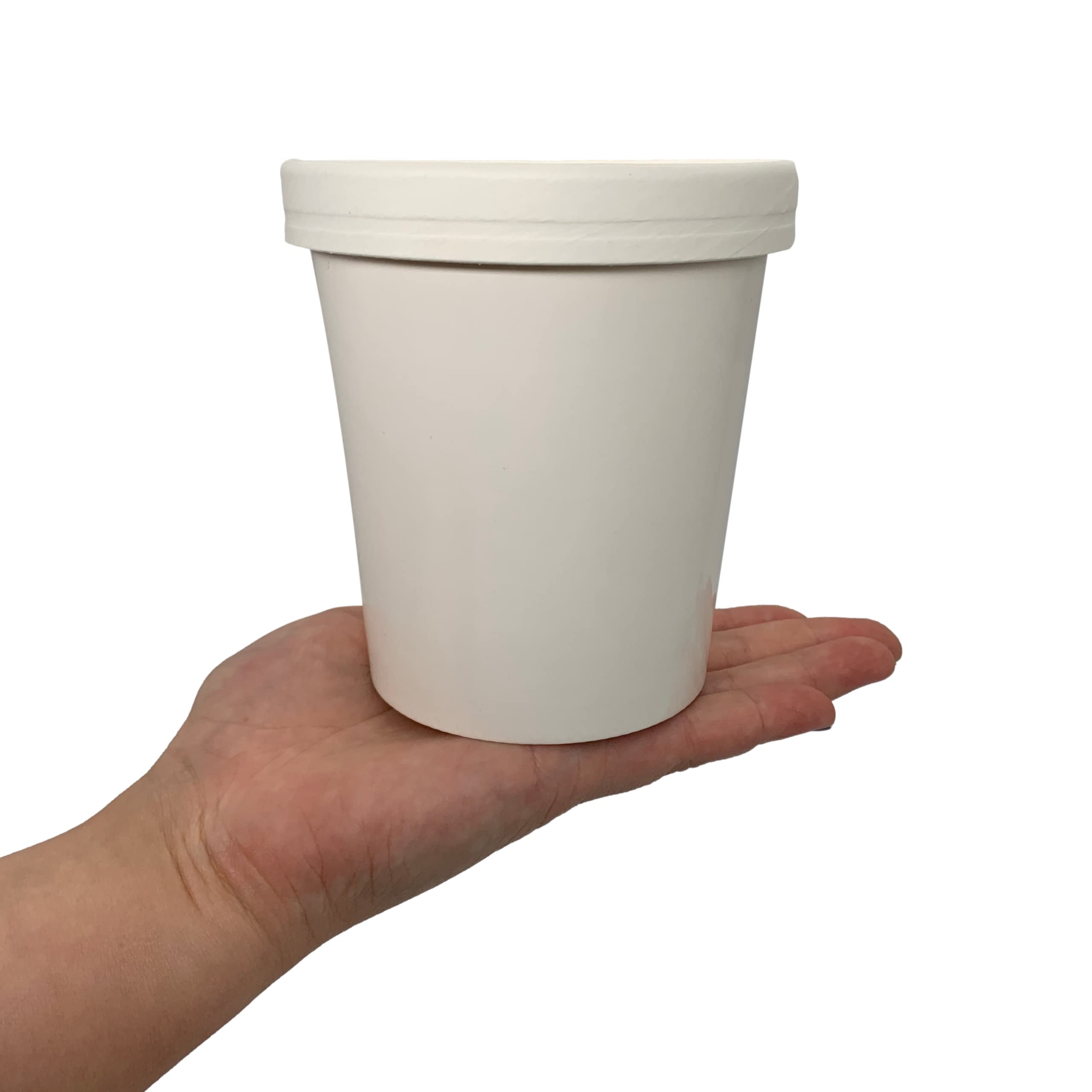 Vaschette Alimenti In Carta Kraft 50pz - Monoporzione Take Away Biodegradabile 155x120x65mm - Foto 9