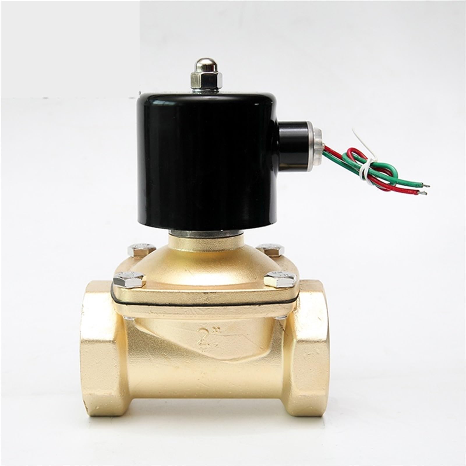 Vanne eau-air électrique 2 pouces NPT électrovanne de contrôle 110V normalement fermée