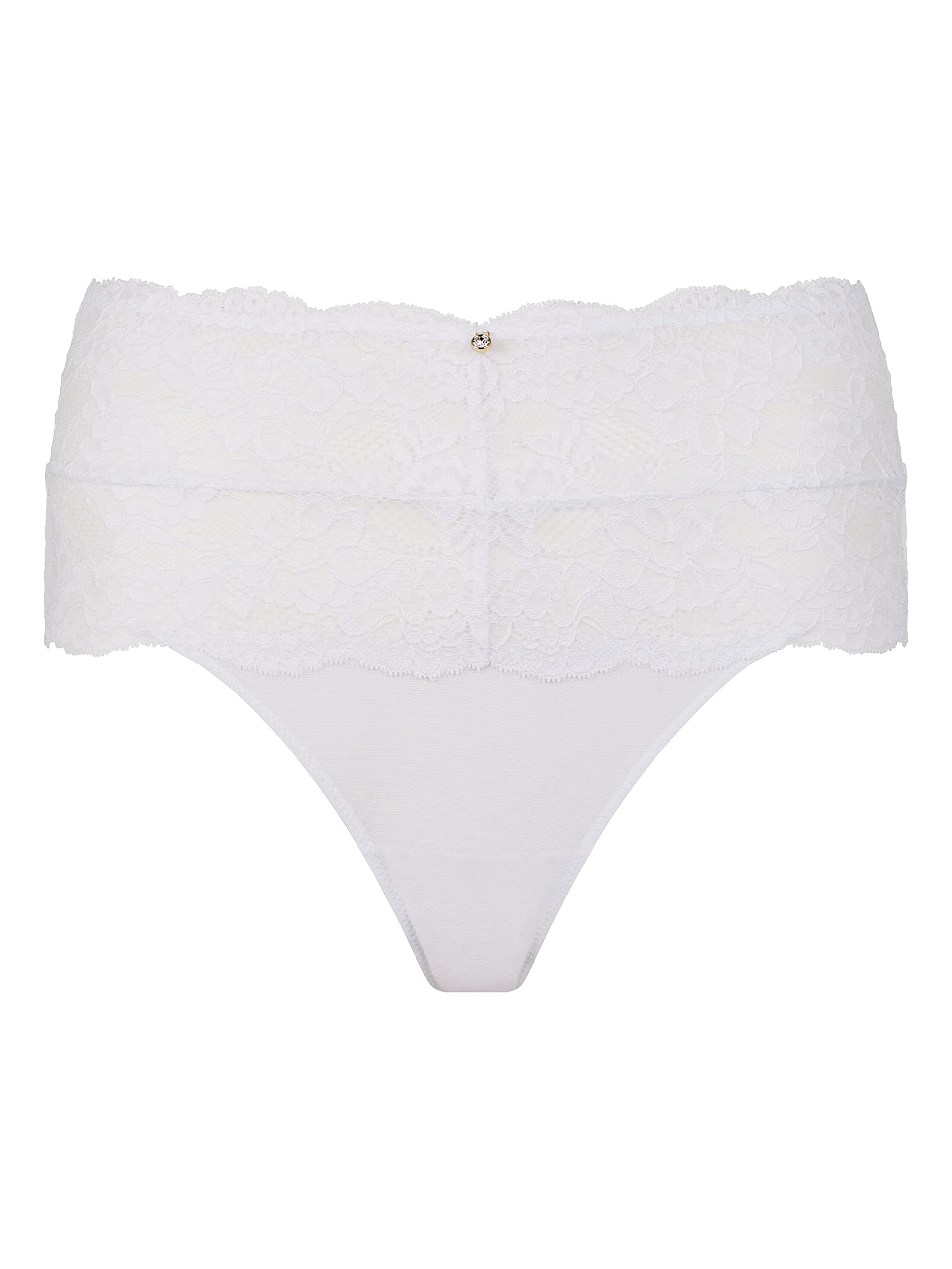 Sexy Lace Planet High Waist Brazilian Briefs For Women Semi