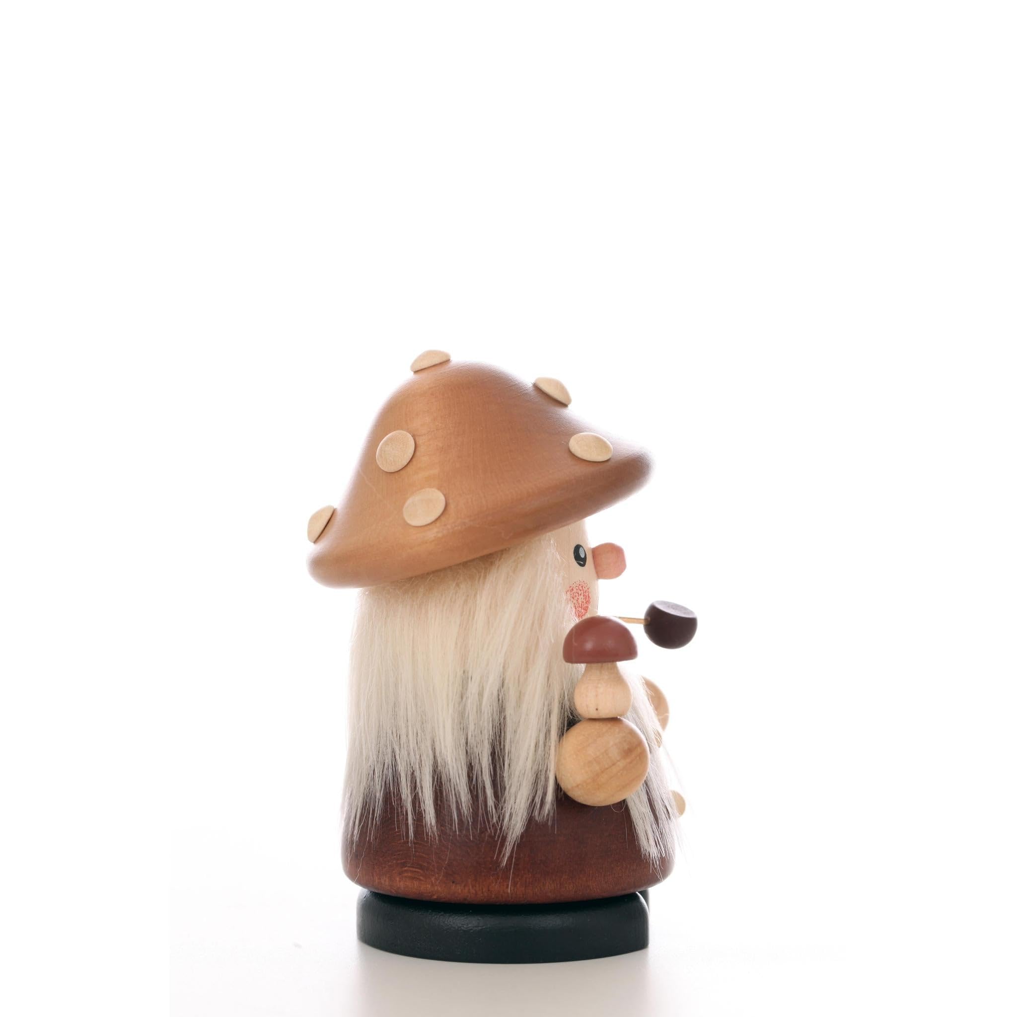 Christian Ulbricht Räuchermännchen Pilzmann Natur - 9,5 cm