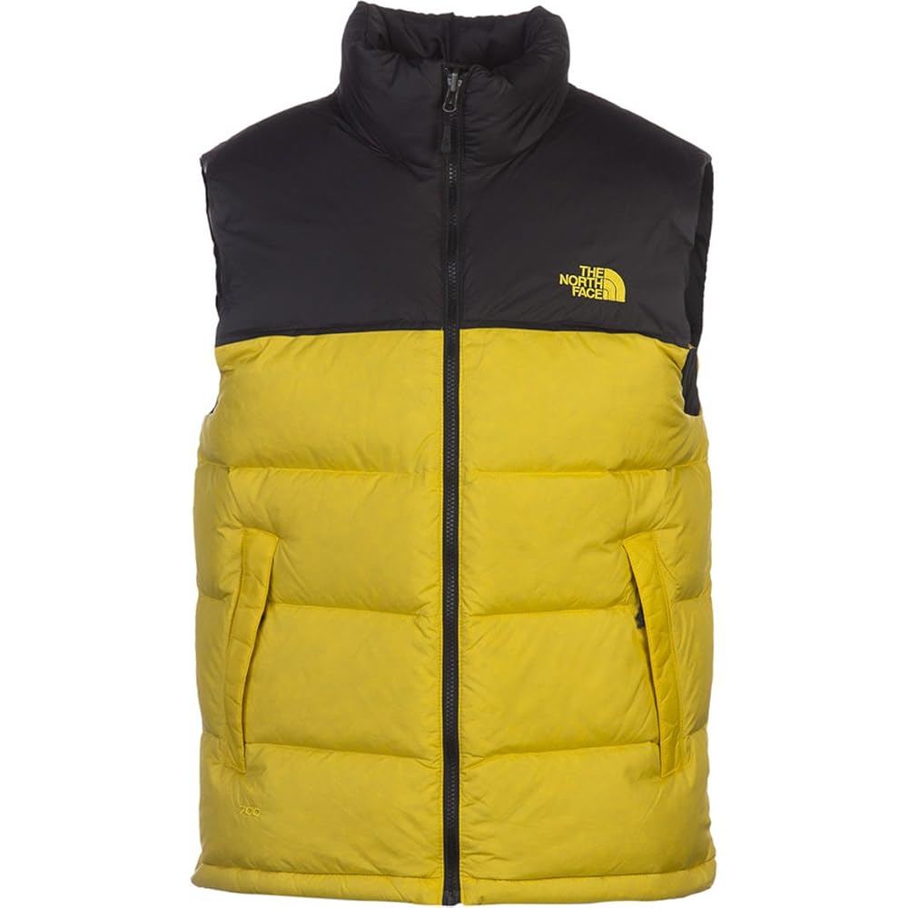新品⭐️THE NORTH FACE Nuptse VestND92338 The North Face Nuptse Down Vest - Men's Sulphur Yellow/Tnf