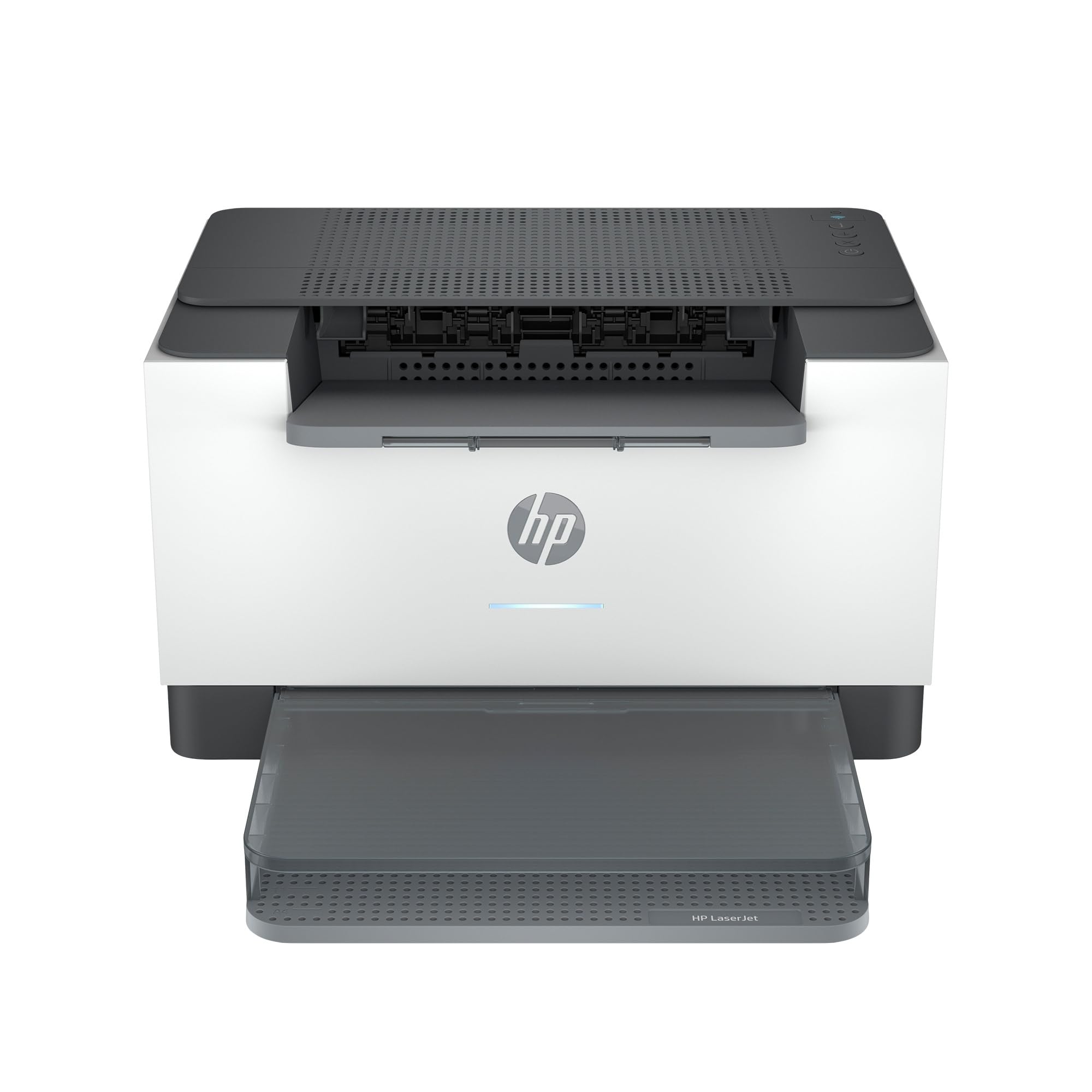 HP LaserJet M207dw 8J9K9F, Stampante a Singola Funzione A4, Stampa Fronte e Retro Automatica in Bianco e Nero, 27 ppm, USB, Wi-​Fi, Ethernet, Smart, Pannello di controllo con pulsanti LED, Grigia
