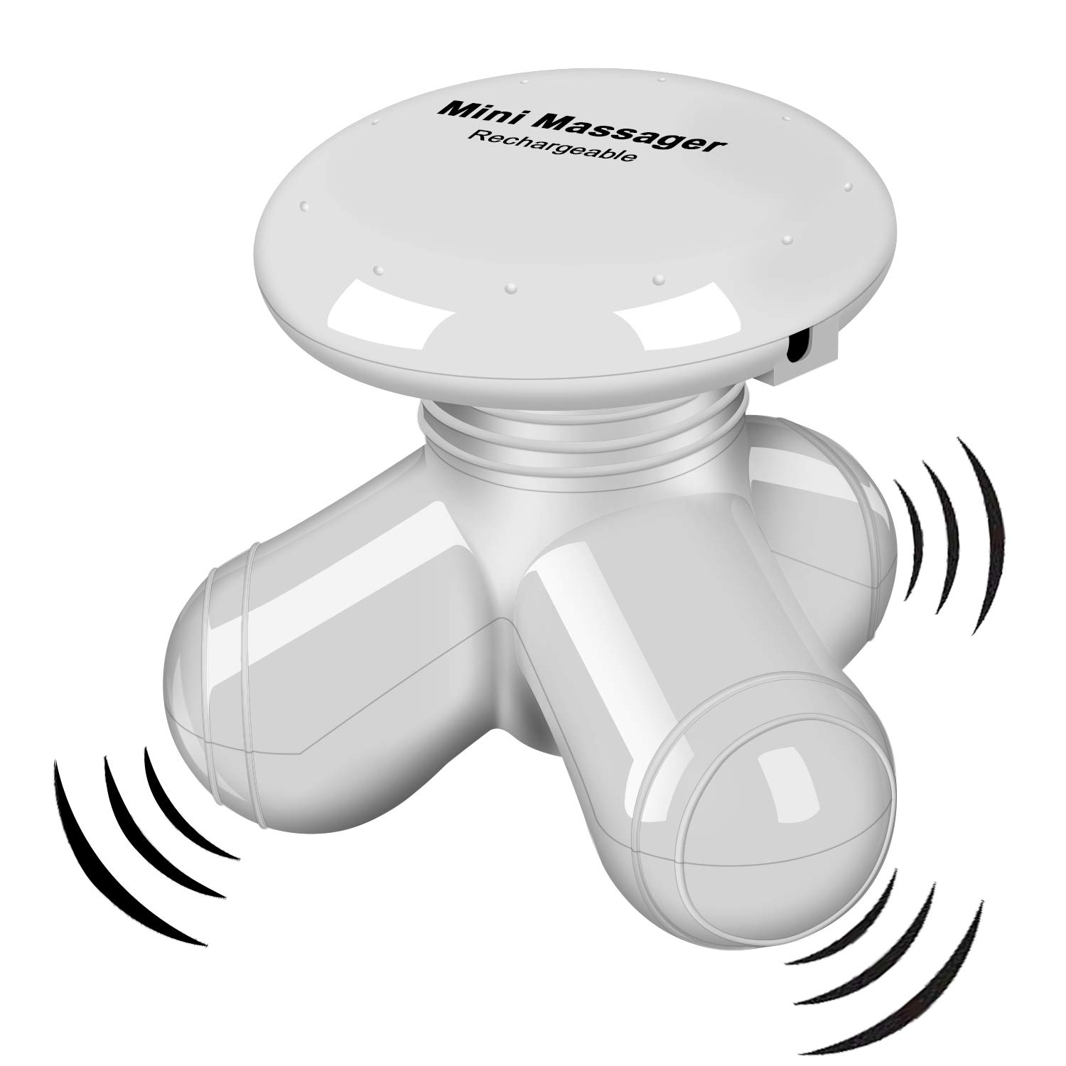 Mini Massager, Handheld Massage Electric Deep Tissue Percussion Massager, Rechargeable Massager to Use Anywhere for Your Neck, Back, Arms and Legs, Full Body Pain Relief