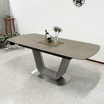 140cm グレー テーブル セラミック180ダイニングテーブル(幅180cm/グレー) | 後藤家具物産