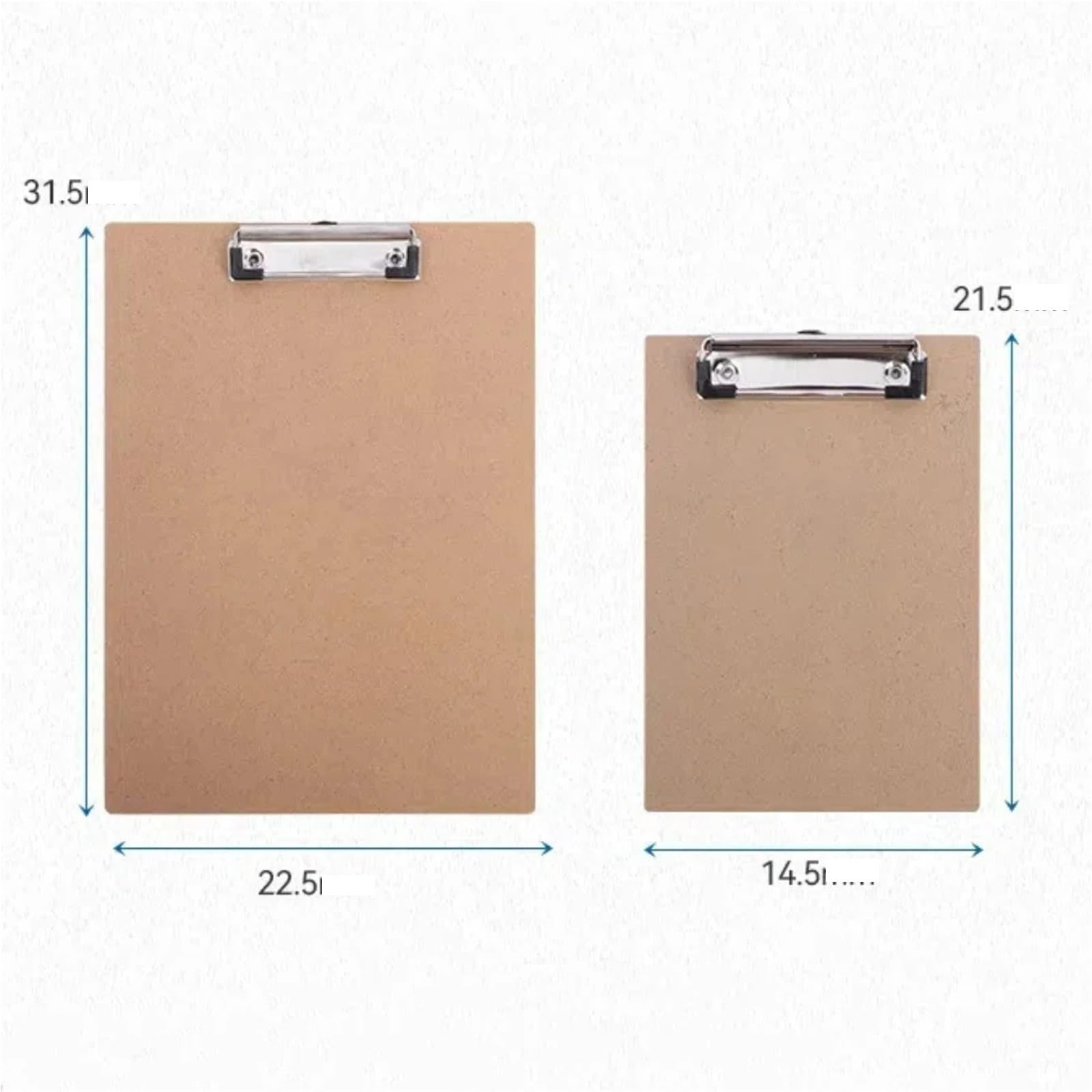3 pezzi A4/A5 Cartella for appunti in legno for file di carta Schizzi for riunioni Registrazioni for cartelle portatili Forniture for ufficio cancelleria per Scuola, Ufficio(A5)