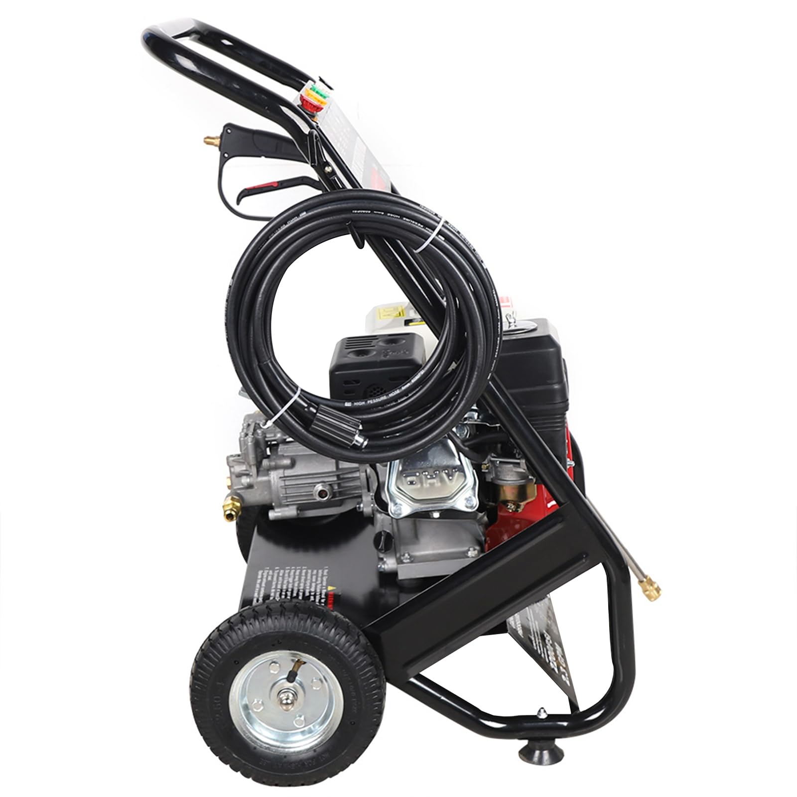 Idropulitrice A Benzina 7.5HP - 2200 PSI Con 5 Ugelli | Portatile Per Auto, Giardino E Pavimenti - Foto 2