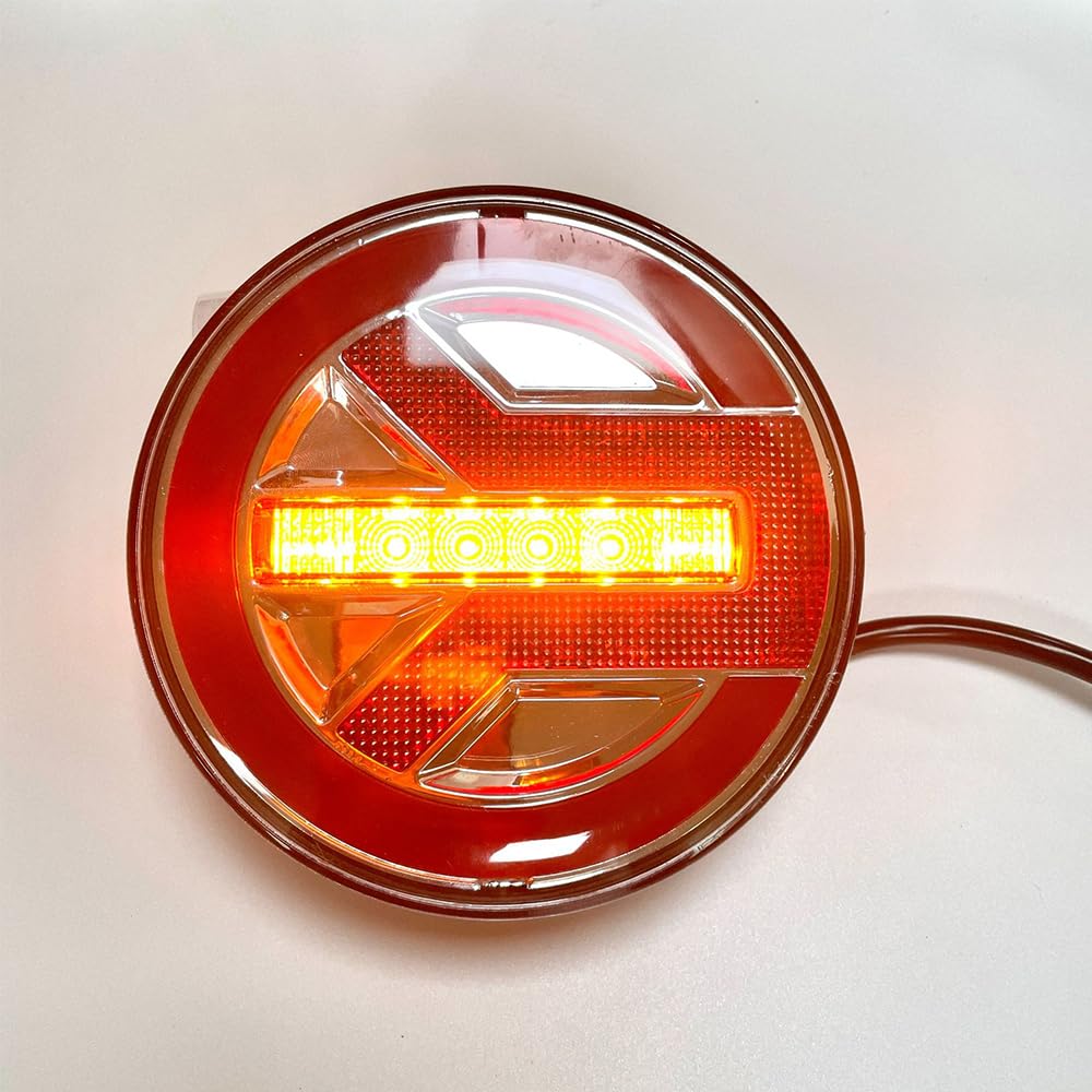 Genérico Luces traseras 29LED Luz trasera Luz de freno trasera 12V 24V Luces de advertencia de seguridad Indicador para camiones Chasis para remolques para Trident Volquetes para autobús Barco Coche