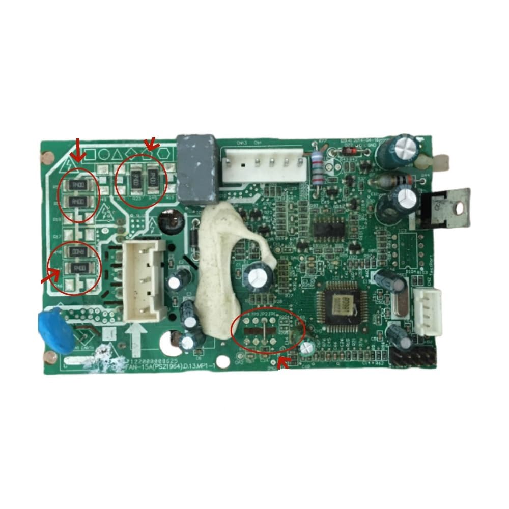 Fkymx C Ompatible For Midea，Air Onditioning Fan Module D-Fan-15A (Ps21964) D.13.mp1-1 17122000008625(C)