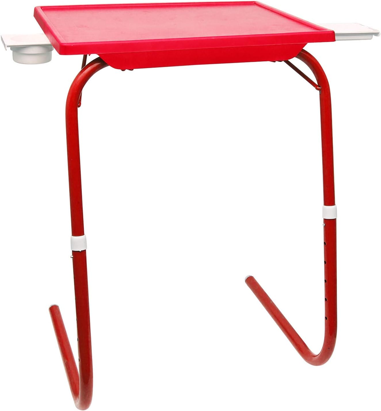 Basra® Multi Function Detachable and Foldable Laptop Table for Work, Study (Red)