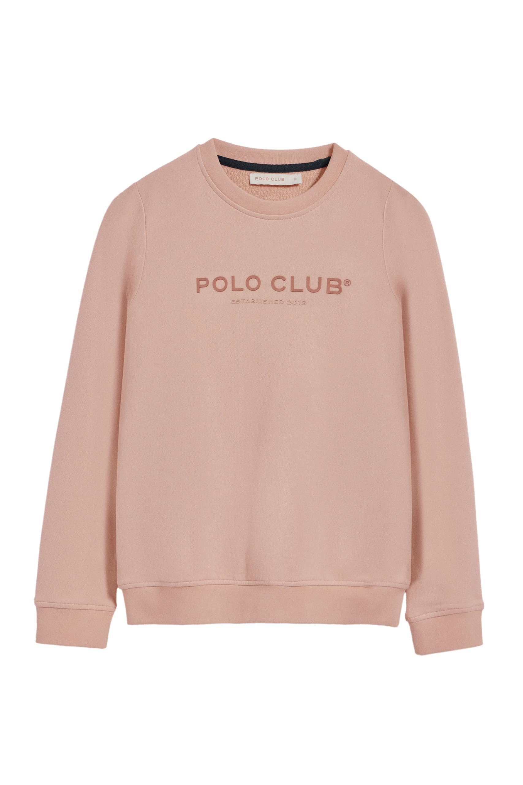 Polo Club Sudadera Slim Fit 100% Algodón para Mujer - Sweatshirt Manga Larga y Cuello Redondo
