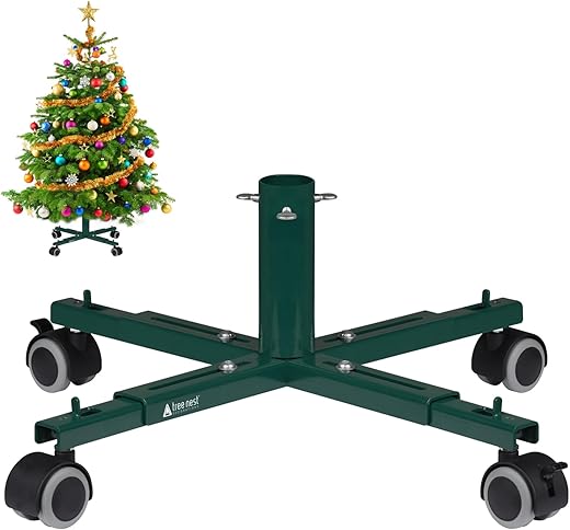 Christmas Tree Stand Base with Wheels