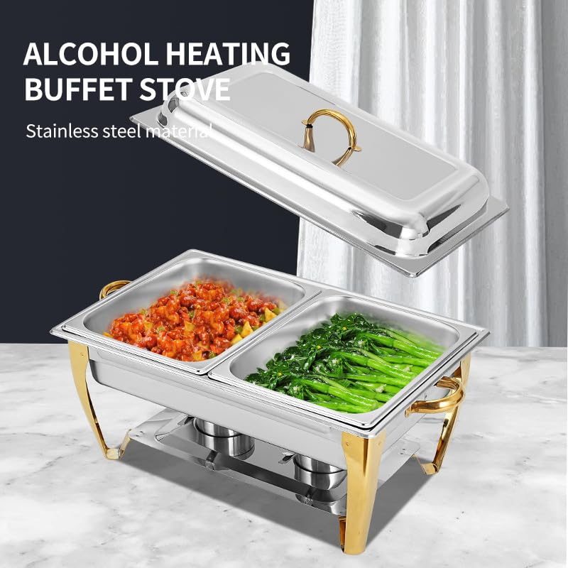 Vassoi Scaldavivande Coibentati Per Buffet, Set Di Vassoi Scaldavivande Per Catering, Utilizzati Per Riscaldare E Raffreddare Cibi A Buffet, Adatti Per Feste, Matrimoni, Banchetti,Aa/1