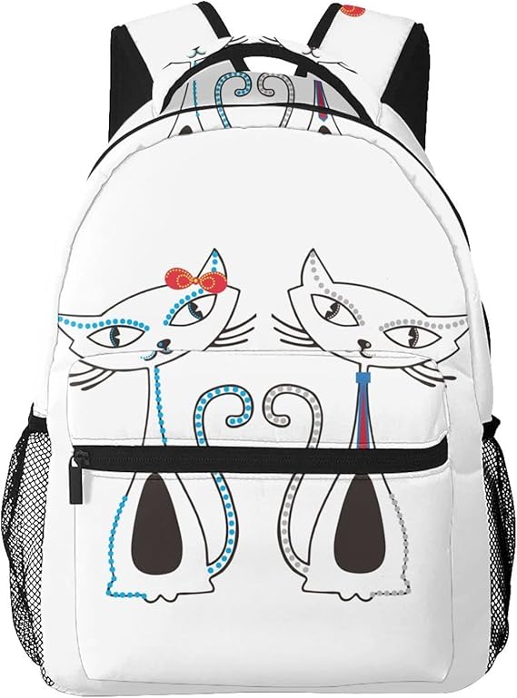 Amazon Co Jp リュック レディース おしゃれ 大人 大容量 かわいい 猫柄 犬 大人 リュックサック 多機能 軽量 リュックバッグ キャンバスバッグ 高校生 子供 通学 韓国 中学生 小学生 通勤 旅行バッグ 面白いプレゼント ファッション